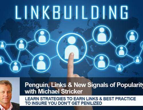 Penguin, Links & New Signals of Popularity with Michael Stricker